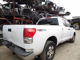 2007 Toyota Tundra SR5 White Extended Cab 5.7L AT 2WD #Z23317